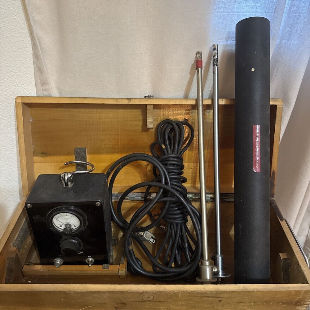 Vintage USAF Light Assembly Cylinder‎ Inspection Boroscope MIT National Electric